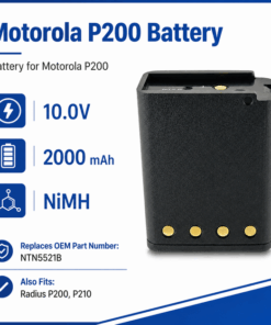Pin bộ đàm Motorola P200