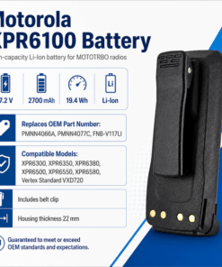 Pin bộ đàm Motorola XPR6100