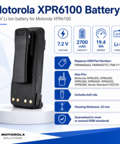 Pin bộ đàm Motorola XPR6100