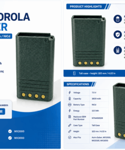 Pin bộ đàm Motorola Saber