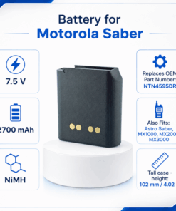 Pin bộ đàm Motorola Saber