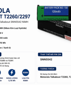 Pin bộ đàm Motorola Talkabout T2260