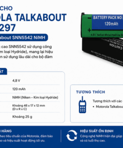 Pin bộ đàm Motorola Talkabout T2260