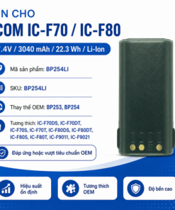 Pin bộ đàm Icom IC-F70