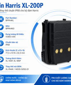 Pin bộ đàm Harris XL-200P
