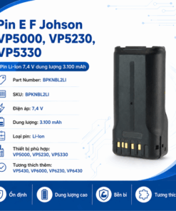 Pin bộ đàm EF Johnson VP5000