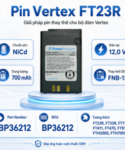 Pin bộ đàm Vertex FT23R
