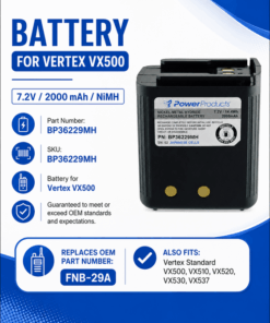 Pin bộ đàm Vertex VX500
