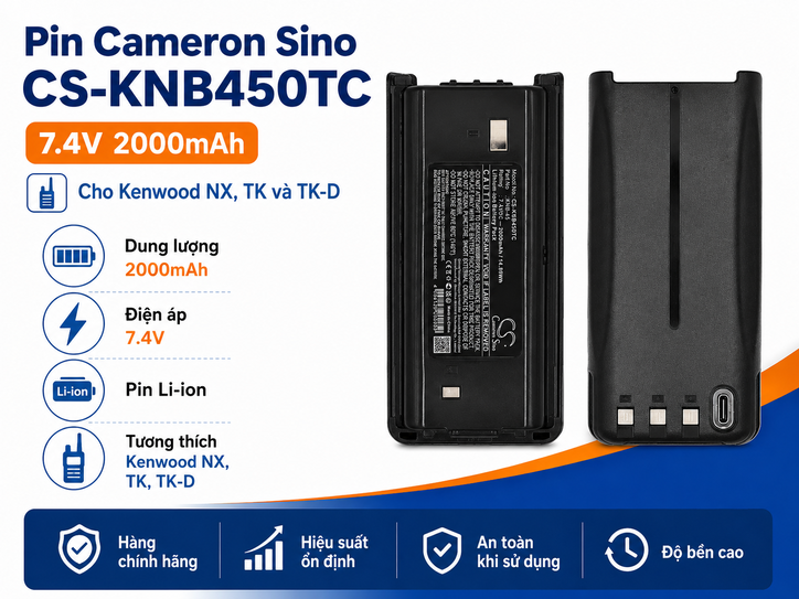 Pin Cameron Sino CS-MKT243TW