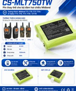 Pin Cameron Sino CS-MLT750TW