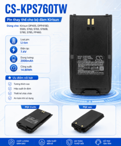 Pin Cameron Sino CS-KPS760TW