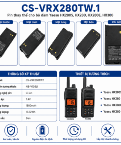 Pin Cameron Sino CS-VRX280TW.1
