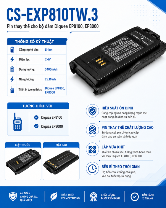 Pin Cameron Sino CS-EXP810TW.3