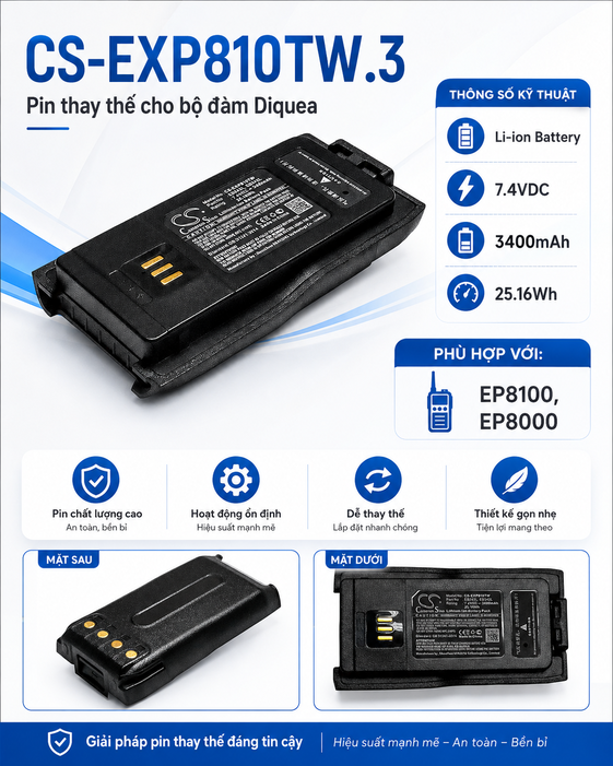 Pin Cameron Sino CS-EXP810TW.3