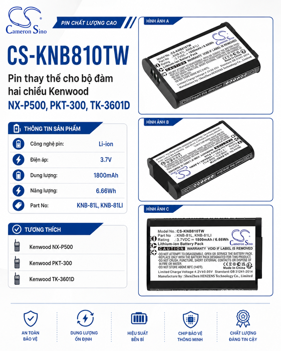 CS-KNB810TW
