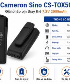 Pin Cameron Sino CS-TOX500TW