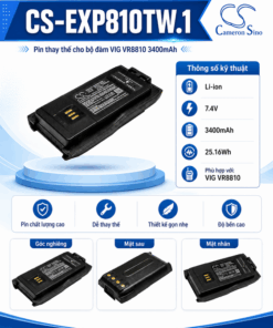 Pin Cameron Sino CS-EXP810TW.1
