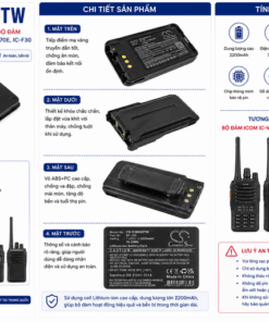 Pin Cameron Sino CS-ICM860TW