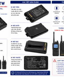 Pin Cameron Sino CS-ICM860TW