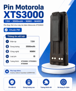 Pin Motorola XTS3000