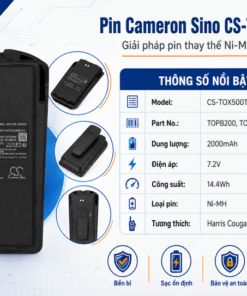 Pin Cameron Sino CS-TOX500TW