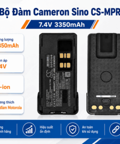 Pin Bộ Đàm Cameron Sino CS-MPR750TC 7.4V 3350mAh Cho Motorola ino CS-MPR750TC