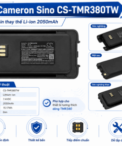 Pin Cameron Sino CS-TMR380TW Li-ion 2050mAh