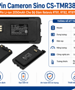 Pin Cameron Sino CS-TMR380TW Li-ion 2050mAh