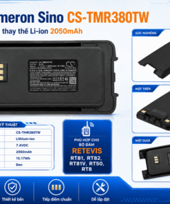 Pin Cameron Sino CS-TMR380TW Li-ion 2050mAh