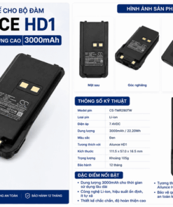 Pin thay thế cho bộ đàm Ailunce HD1