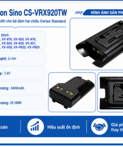 Pin Cameron Sino CS-VRX920TW