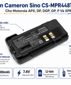 Pin Bộ Đàm Cameron Sino CS-MPR448P, DP, GP, P Và XPR
