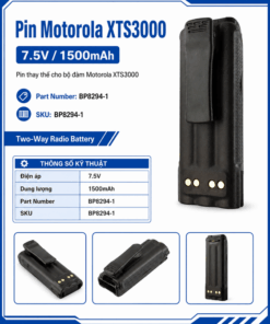 Pin bộ đàm Motorola