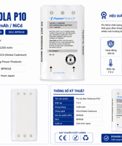 Pin bộ đàm Motorola