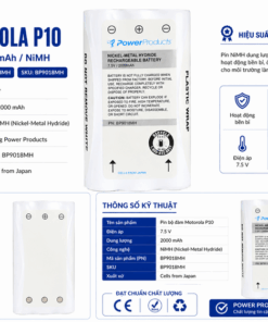 Pin bộ đàm Motorola
