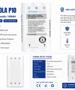 Pin bộ đàm Motorola