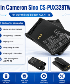 CS-PUX328TW.9 Pin thay thế cho bộ đàm ADI AT-46
