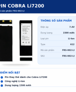 Pin bộ đàm Cobra Li7200