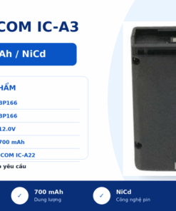 Pin bộ đàm Icom IC-A3