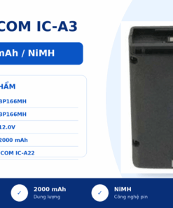 Pin bộ đàm Icom IC-A3