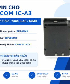Pin bộ đàm Icom IC-A3