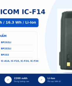 Pin bộ đàm Icom IC-F14