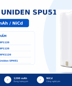 Pin bộ đàm Uniden SPU51