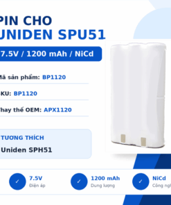 Pin bộ đàm Uniden SPU51