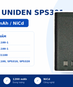 Pin bộ đàm Uniden SPS301