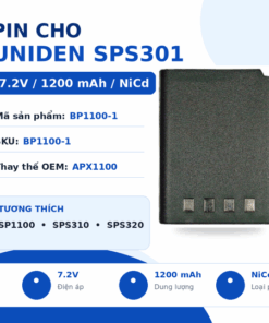 Pin bộ đàm Uniden SPS301
