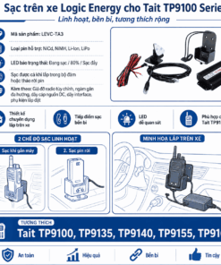 Bộ sạc Tait TP9100 LEVC-TA3