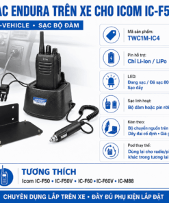Bộ sạc Icom IC-F50 TWC1M-IC4