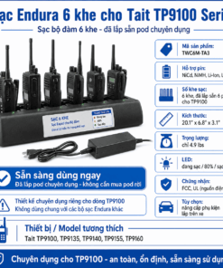 Bộ sạc Tait TP9100 TWC6M-TA3