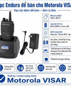 Bộ sạc Motorola VISAR TWC1-MT14